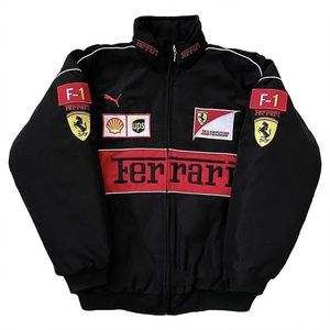 Vintage Ferrari F1 Racing Jacket